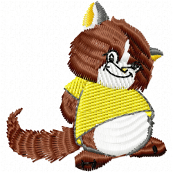 Cats Embroidery Design 5